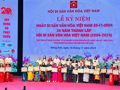 Đồng hành cùng sự nghiệp di sản văn hóa của đất nước