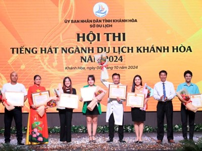 Hội thi “Tiếng hát ngành Du lịch Khánh Hòa 2024”