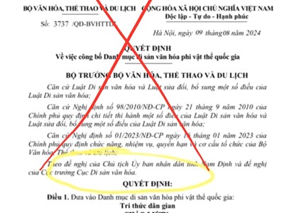 Thông tin “Cháo lươn” của tỉnh Nghệ An được đề cử Di sản văn hóa phi vật thể là giả mạo