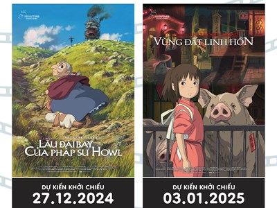 Công chiếu các bộ phim hoạt hình của Studio Ghibli tại rạp Việt